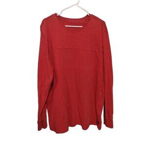 American Eagle Outfitters Long Sleeved Red Shirt Size XL Standard Fit
